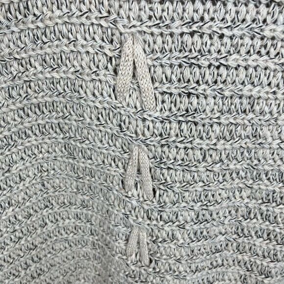 NWT CELLABIE OSFM Oversized Cardigan Open Front Cable Knit with Faux Fur Collar - Picture 6 of 11